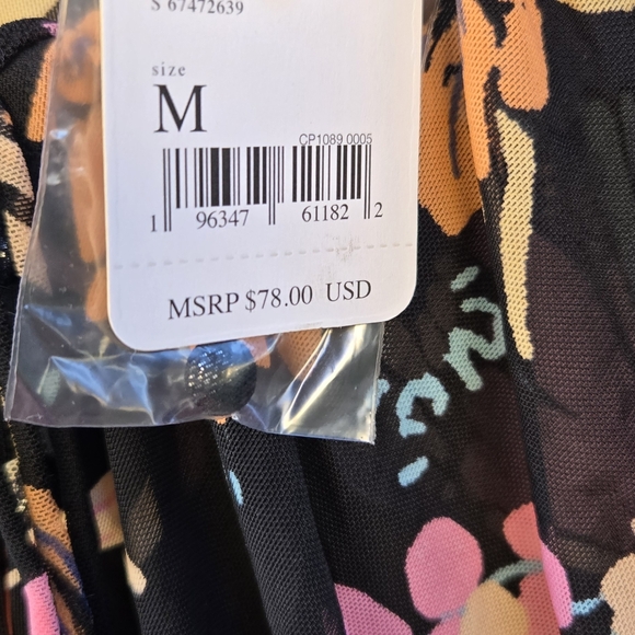 Free People Of Paradise Long Sleeve Floral Blouse - Picture 7 of 8